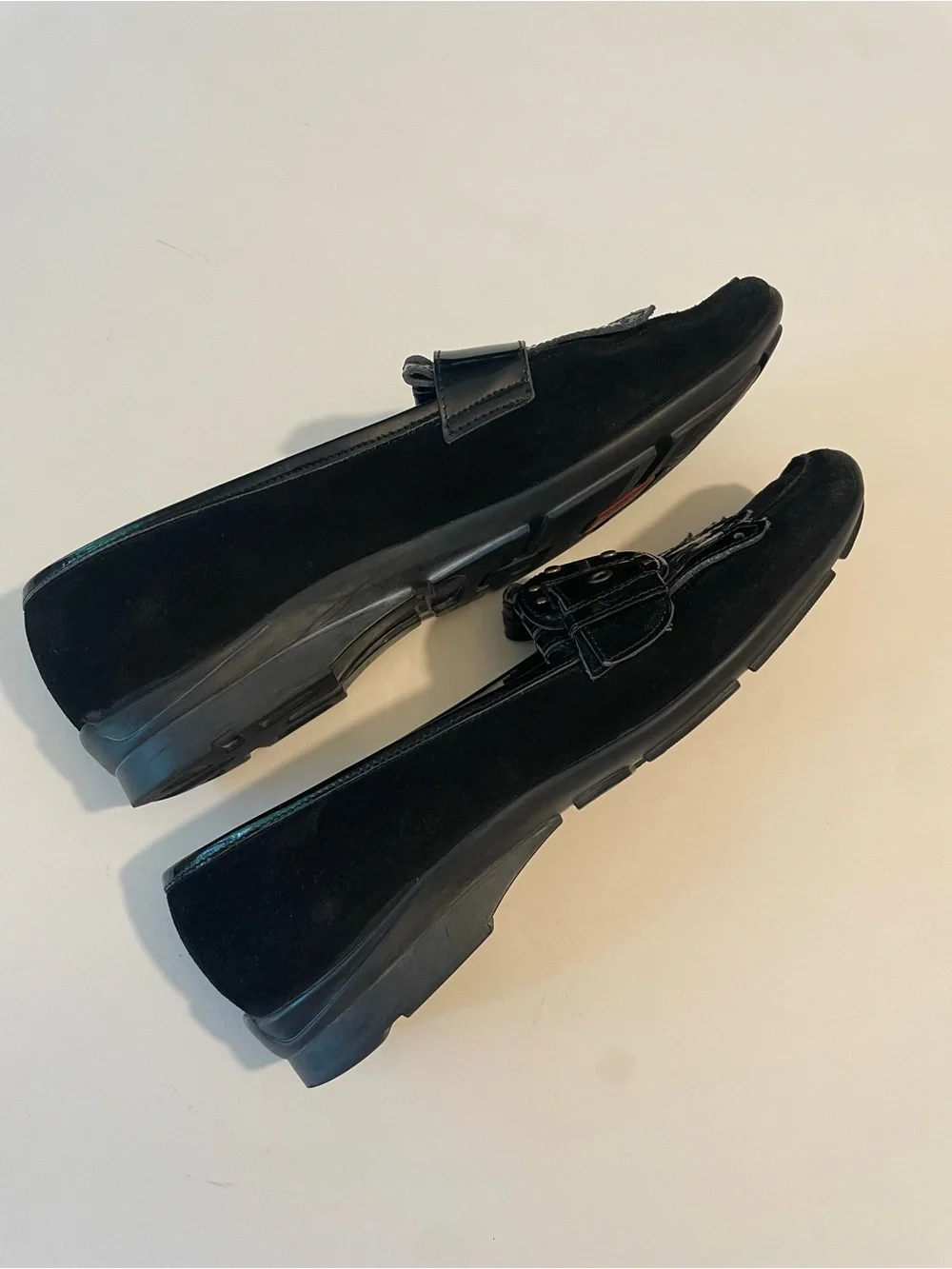 Sesto Meucci black suede
